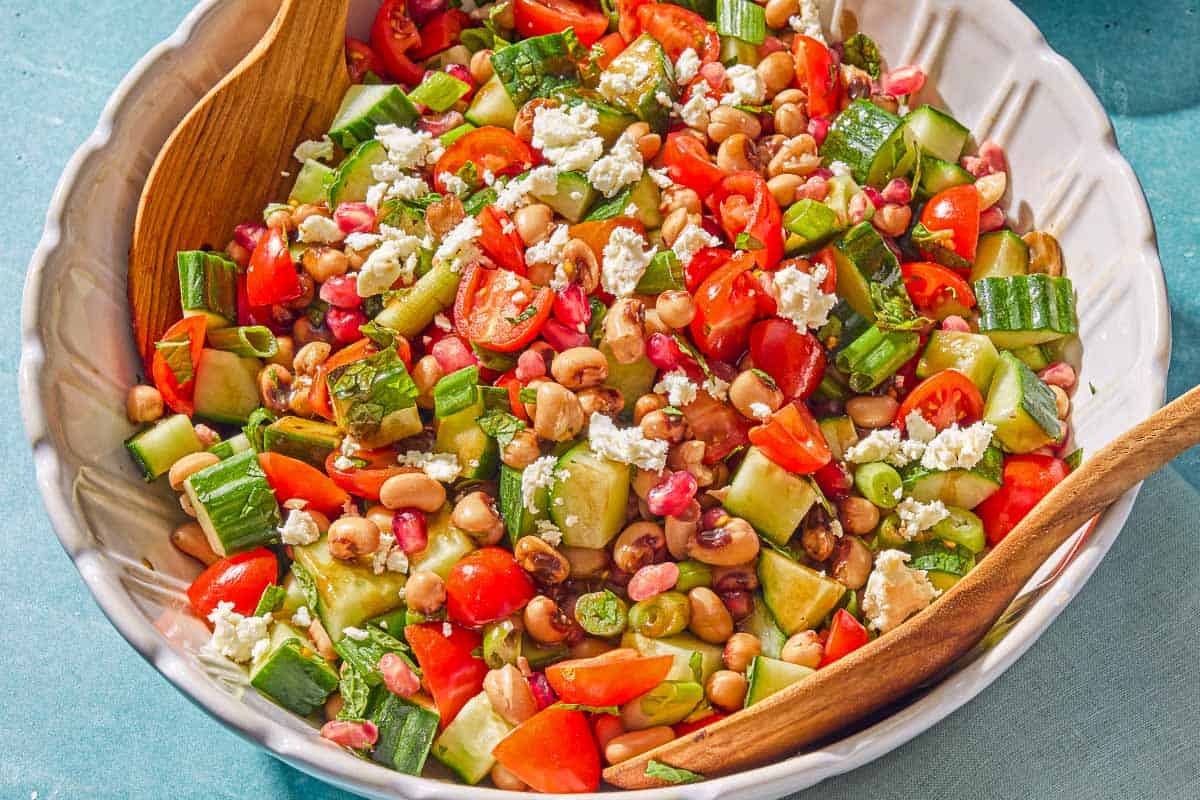 Healthy Black Eyed Pea Salad: Protein-Packed Side for Potlucks